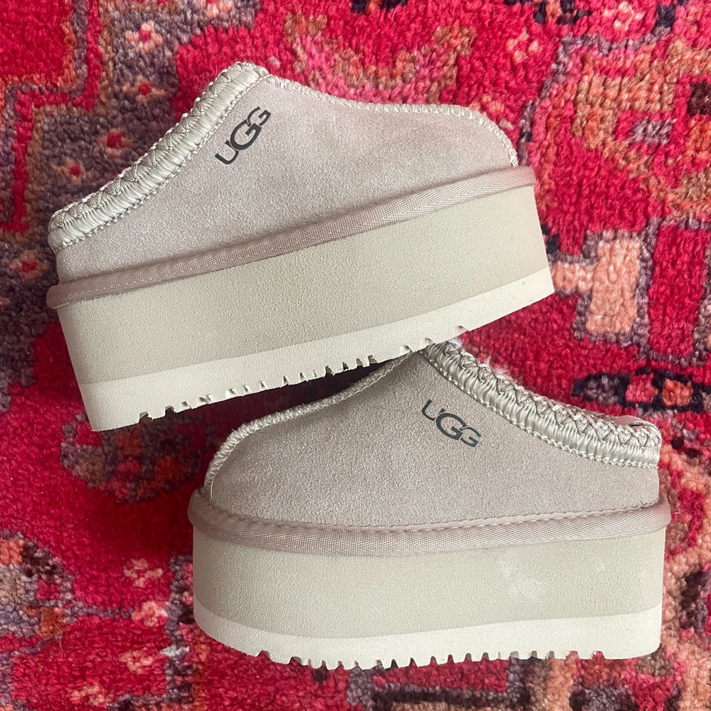 toddler platform clogs UGG inspired